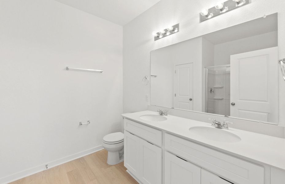 Furnished interior view inside a new home in Larson Crossing, Elgin (Image 9).
