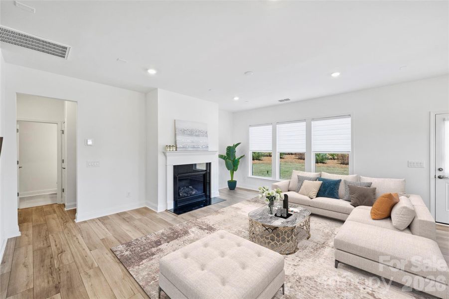 Furnished interior view inside a new home in , Concord (Image 26).