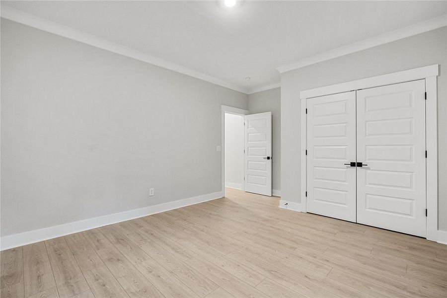 Blonde hardwood floors create an inviting and vers Blonde hardwood floors create an inviting and vers