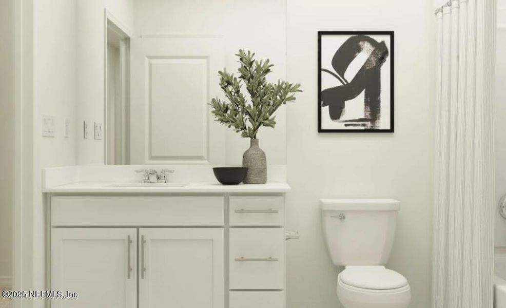 Furnished interior view inside a new home in Resilience at Palm Coast, Palm Coast (Image 12).