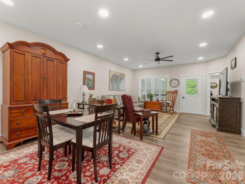 Furnished interior view inside a new home in , Brevard (Image 8).