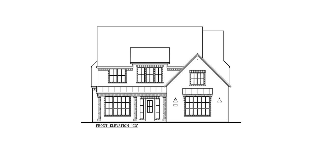 Representative rendering of the exterior for the Winslow by Chesmar Homes (Image 5). Representative rendering of the exterior for the Winslow by Chesmar Homes (Image 5).