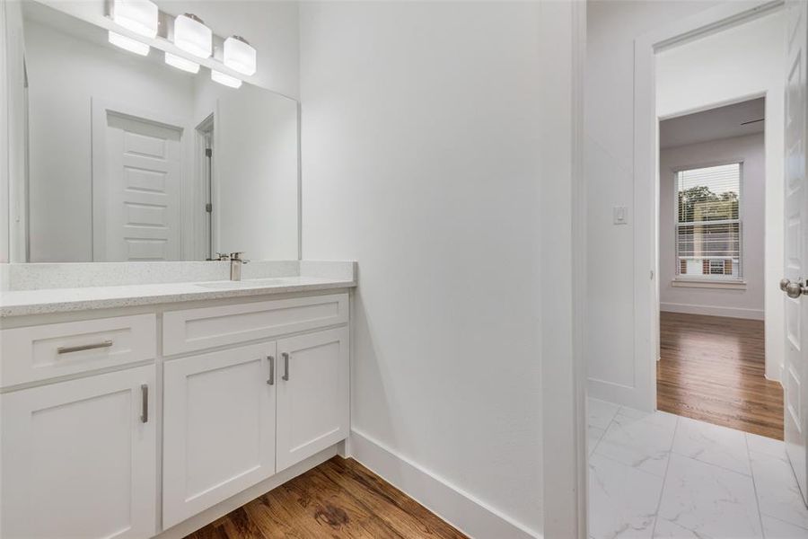 Furnished interior view inside a new home in , Dallas (Image 11).