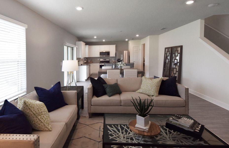 Representative furnished interior of a home built from the Thompson by Centex in Caloosa Cove, Labelle (Image 5). Representative furnished interior of a home built from the Thompson by Centex in Caloosa Cove, Labelle (Image 5).