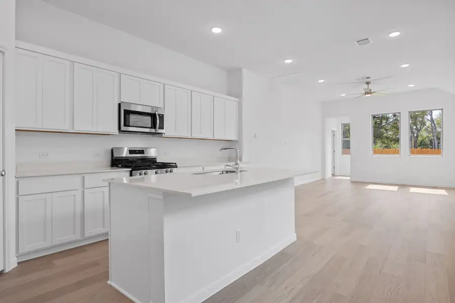 Furnished interior view inside a new home in Trinity Ranch, Elgin (Image 6).