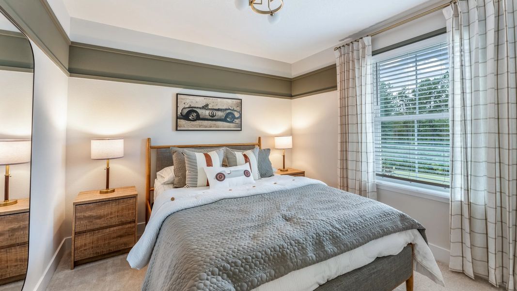 Upstairs bedroom area