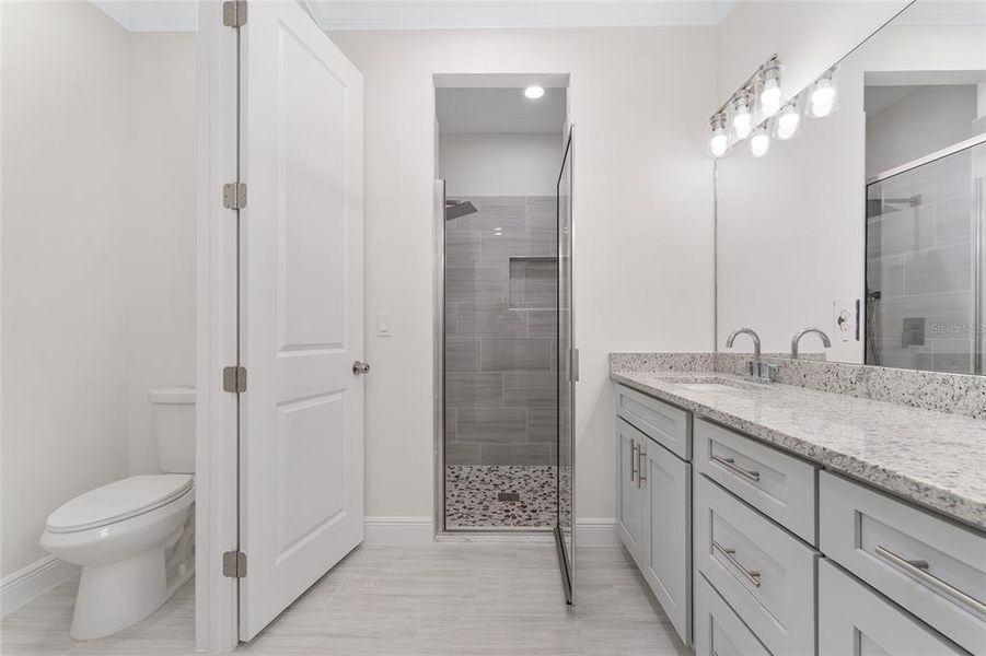 Furnished interior view inside a new home in , Belleview (Image 4).