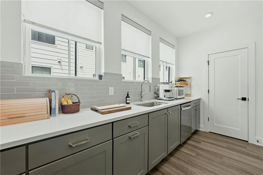 Furnished interior view inside a new home in , Atlanta (Image 9).