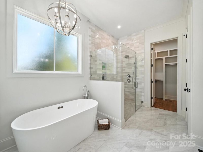 Furnished interior view inside a new home in , Charlotte (Image 27).