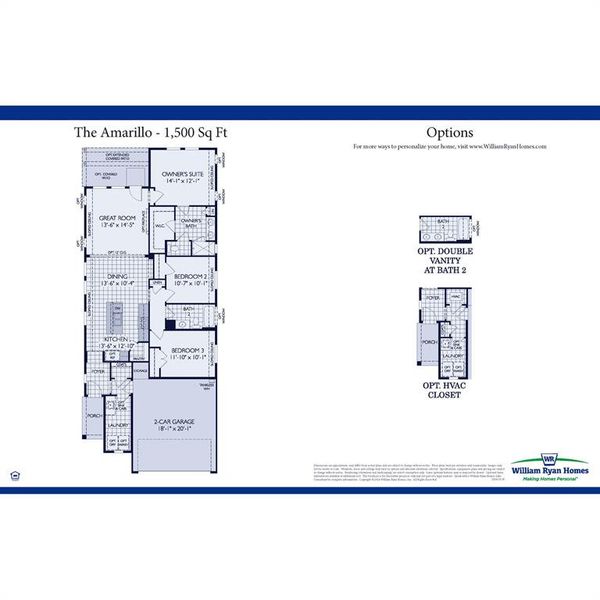 The Amarillo Floorplan