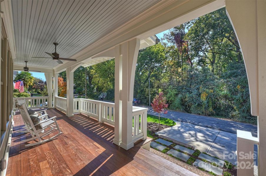 Relax on this gorgeous porch