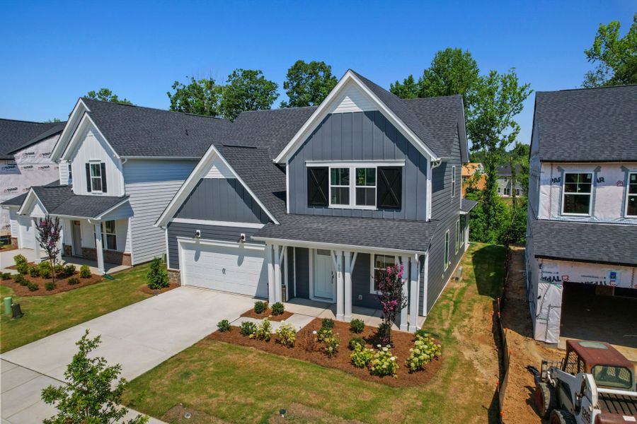 Representative exterior photo of a completed home built from the Billander by Pulte Homes in Cannon Run, Concord, NC (Image 21).