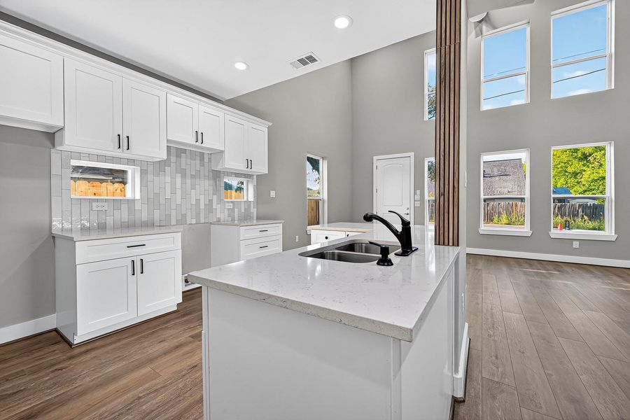 Furnished interior view inside a new home in , Houston (Image 3).