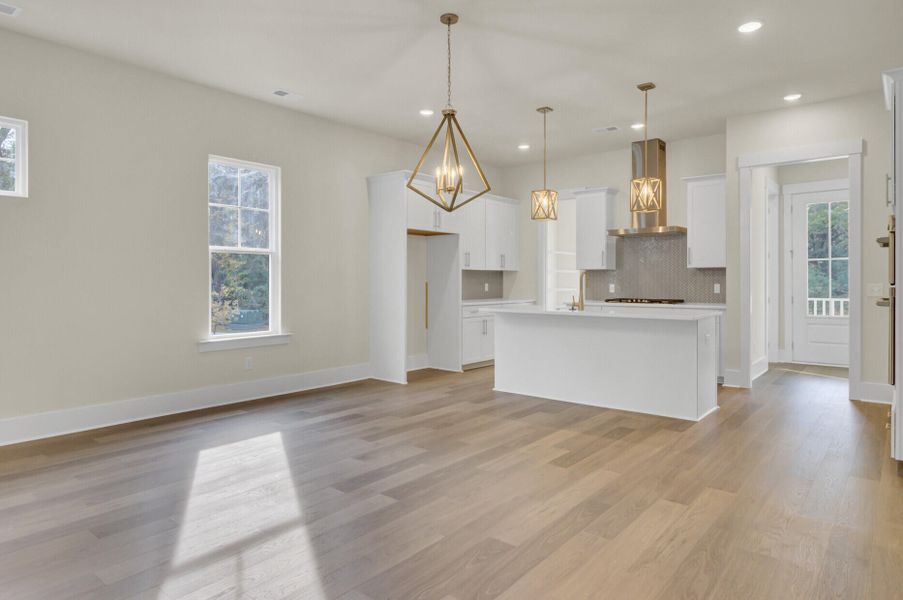 Spacious, unfurnished interior of a new home in Indigo Grove Single Family Homes, Johns Island (Image 45).
