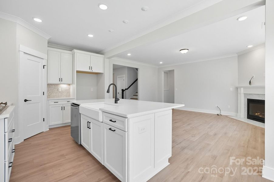 Furnished interior view inside a new home in Villas at Prestwick, Mooresville (Image 7).