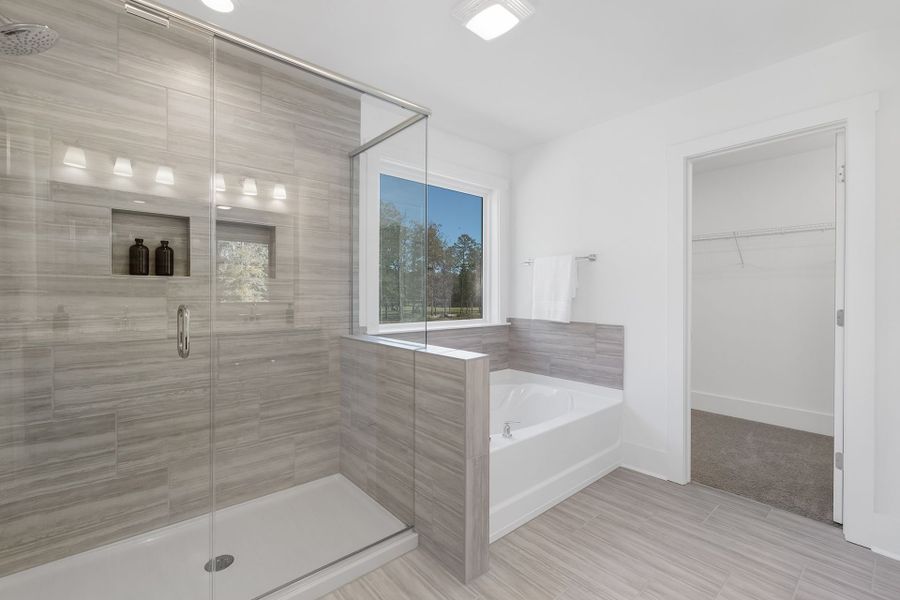 Furnished interior view inside a new home in Stonebridge Fairways, Monroe (Image 24).