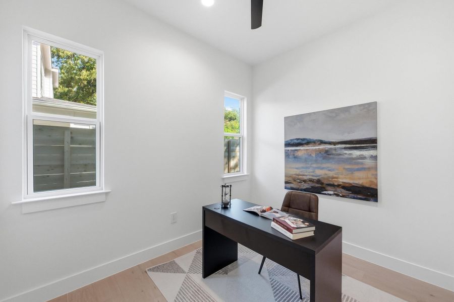 Furnished interior view inside a new home in , Austin (Image 17).