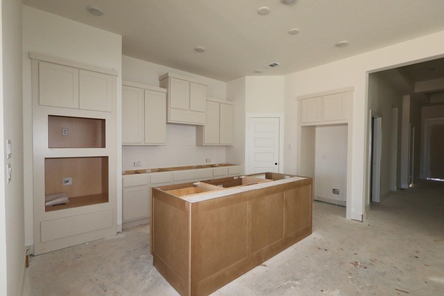 In-progress construction of a new home in Woodson’s Reserve, Spring, TX (Image 6).