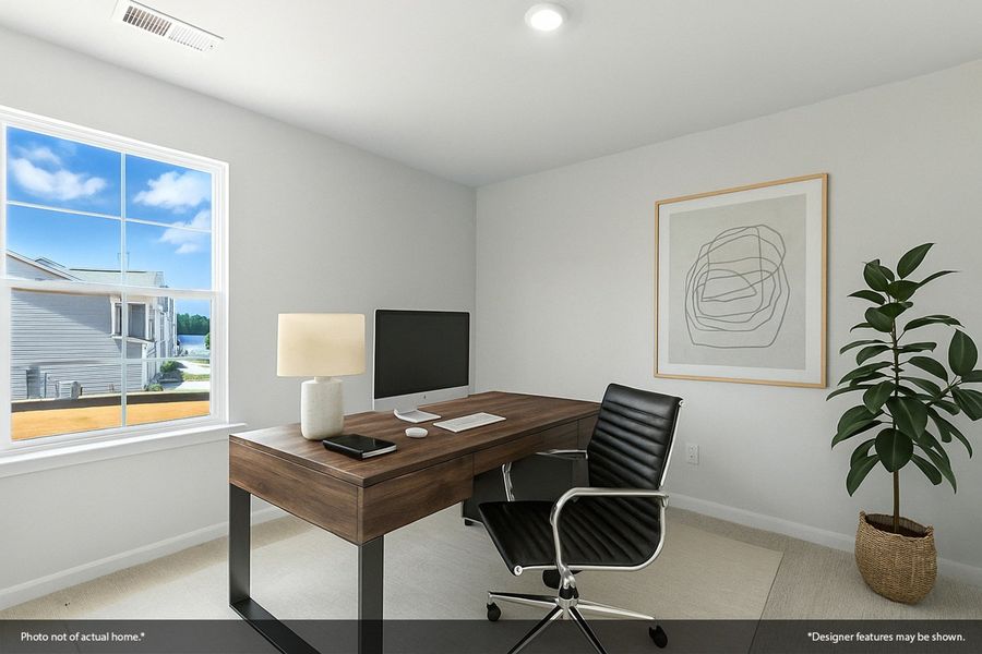 Furnished interior view inside a new home in Pineland Preserve, Summerville (Image 7).