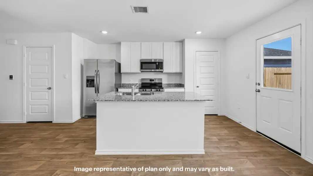 Representative furnished interior of a home built from the The Dama by D.R. Horton in Pari Estates, Lubbock (Image 6). Representative furnished interior of a home built from the The Dama by D.R. Horton in Pari Estates, Lubbock (Image 6).