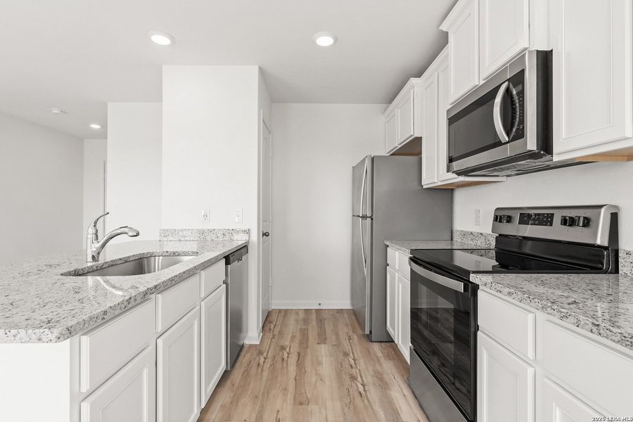 Furnished interior view inside a new home in , Lytle (Image 3).