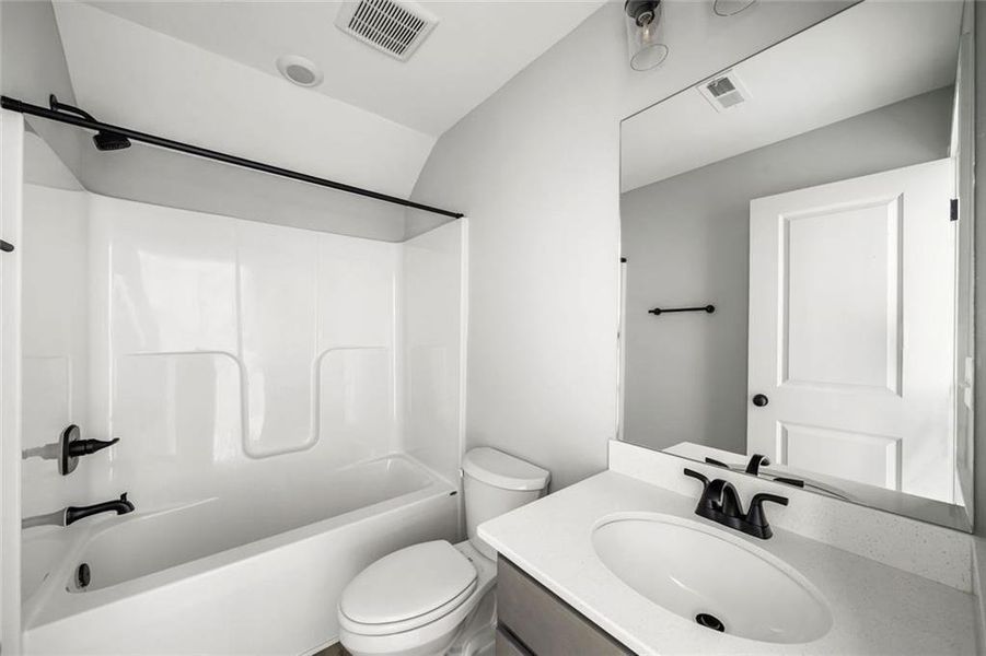Furnished interior view inside a new home in , Dallas (Image 45).