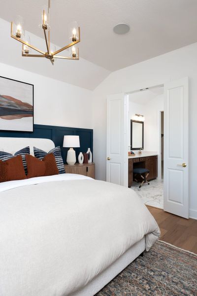 Representative furnished interior of a home built from the Mila by Tri Pointe Homes in The Meadows, Denton (Image 6). Representative furnished interior of a home built from the Mila by Tri Pointe Homes in The Meadows, Denton (Image 6).