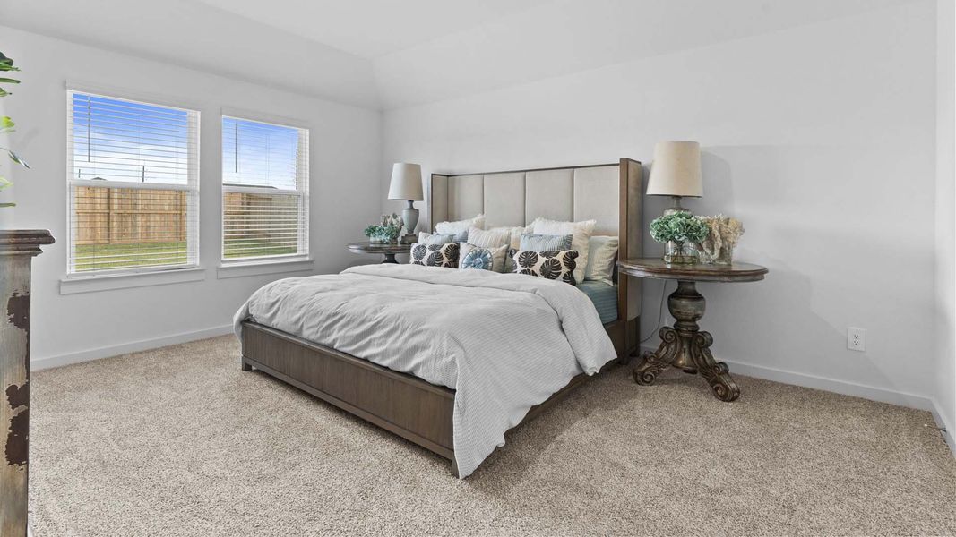 Furnished interior view inside a new home in Evergreen, Rosenberg (Image 4).