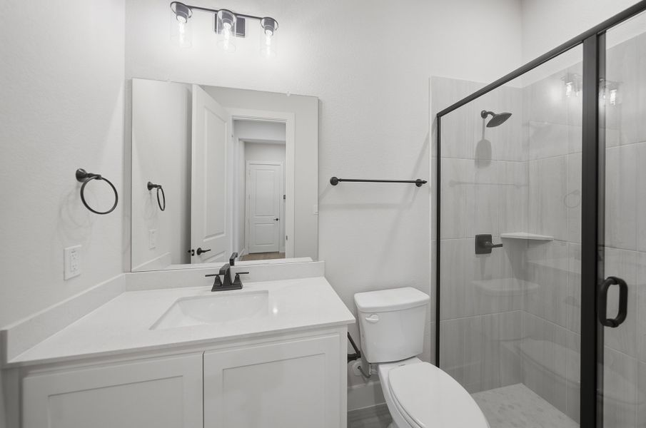 Furnished interior view inside a new home in Hillside Village, Celina (Image 13).