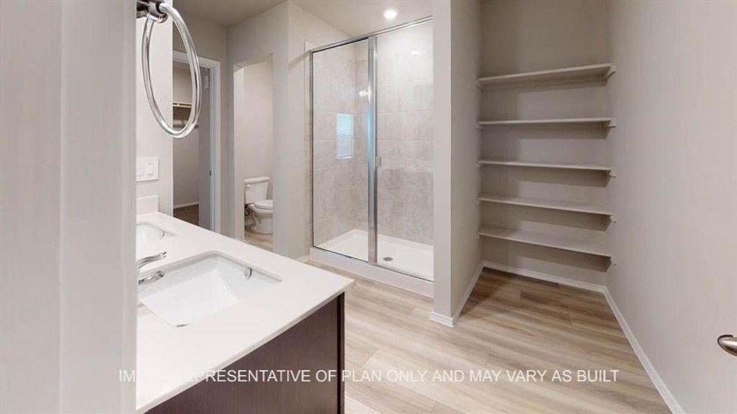 Furnished interior view inside a new home in , Waco (Image 10).