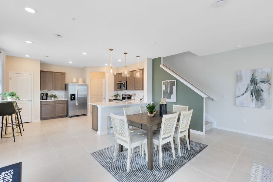 Furnished interior view inside a new home in Skylar Crest, Sanford (Image 3). Furnished interior view inside a new home in Skylar Crest, Sanford (Image 3).