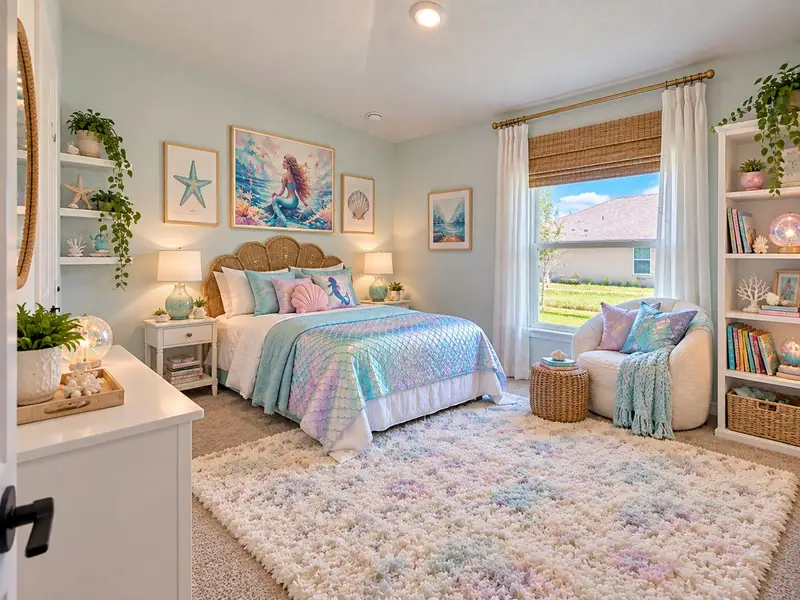 Furnished interior view inside a new home in St. John's Preserve, Palm Bay (Image 16).