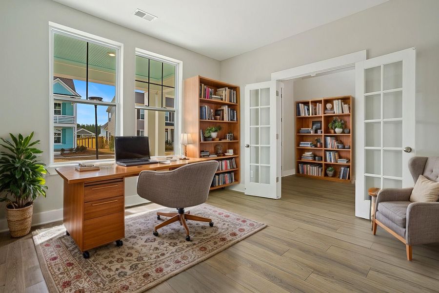 Furnished interior view inside a new home in Nexton - Midtown - The Village Collection, Summerville (Image 6).