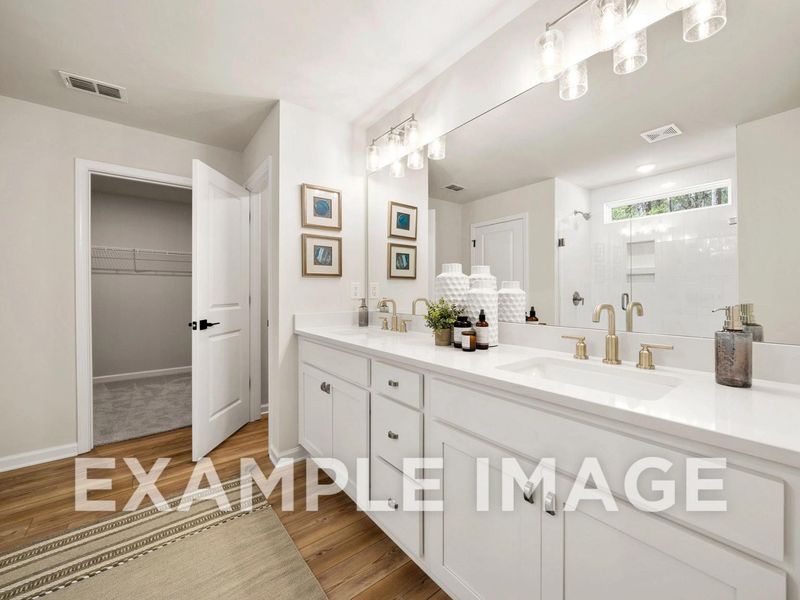 Representative furnished interior of a home built from the The Hickory B by Davidson Homes LLC in Melody Lakeside Estates, Buford (Image 34).