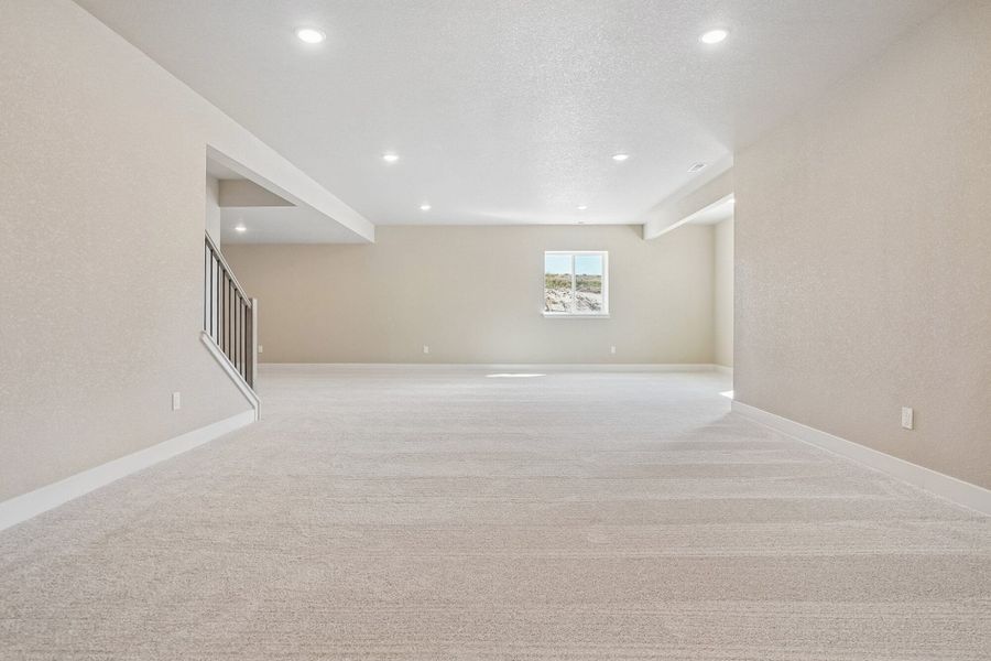 Spacious, unfurnished interior of a new home in Jackson Creek North, Monument (Image 50).