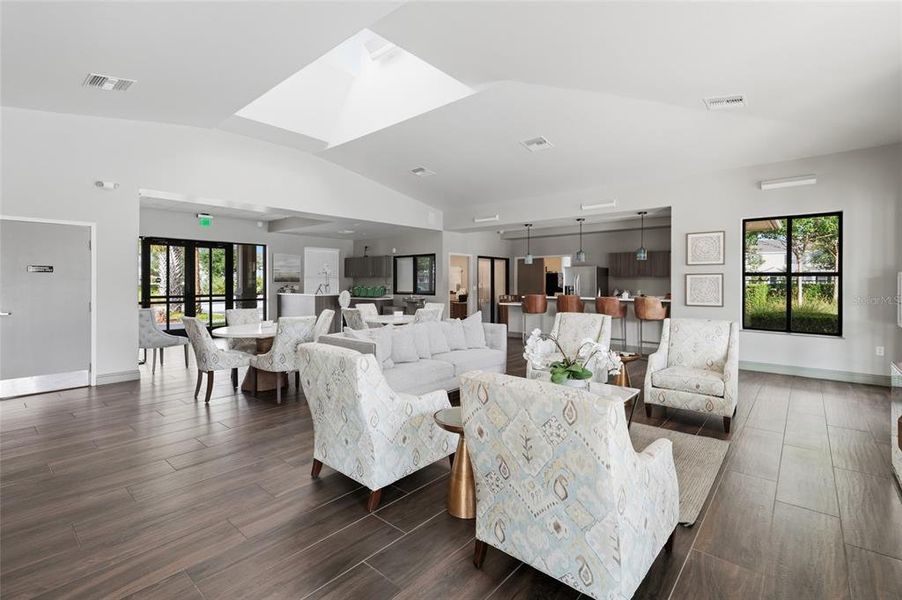 Furnished interior view inside a new home in , Kissimmee (Image 42).