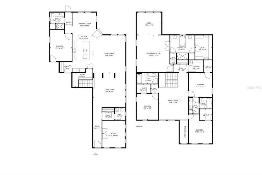 2D floor plan layout of this home in , Winter Garden, FL (Image 5).