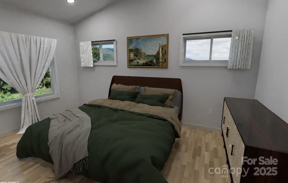 Furnished interior view inside a new home in , Statesville (Image 7).