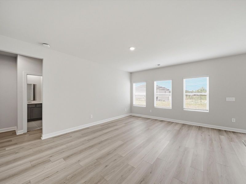 Spacious, unfurnished interior of a new home in The Farm at Wells Creek - Signature Collection, Gray Court (Image 11). Spacious, unfurnished interior of a new home in The Farm at Wells Creek - Signature Collection, Gray Court (Image 11).