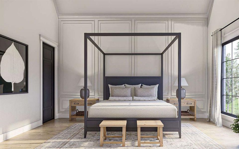 Furnished interior view inside a new home in , Tampa (Image 5).