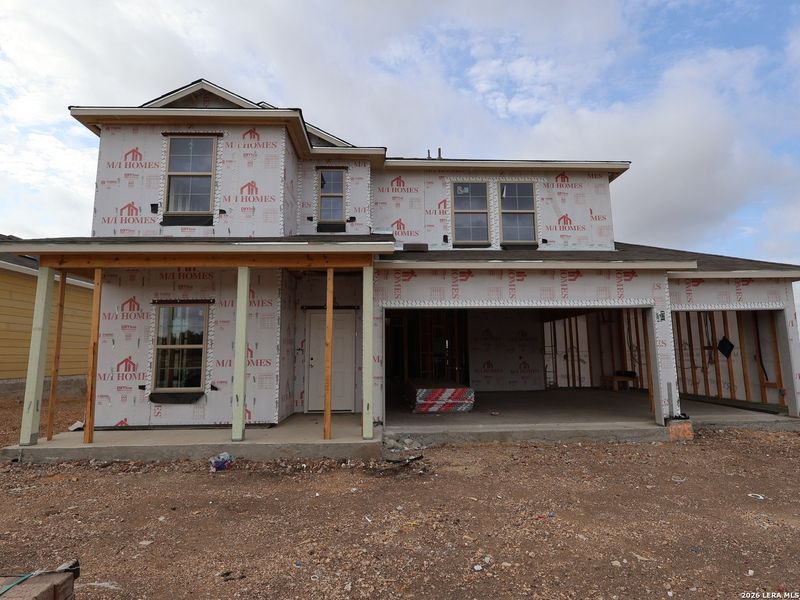 In-progress construction of a new home in Greenspoint Heights, Seguin, TX (Image 21).
