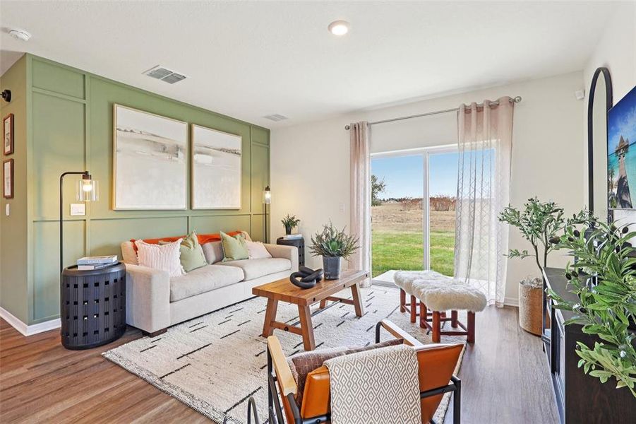 Furnished interior view inside a new home in , Lakeland (Image 30).