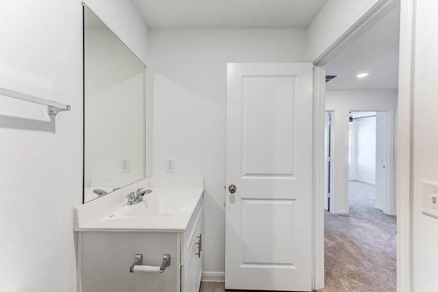Hall bathroom Hall bathroom