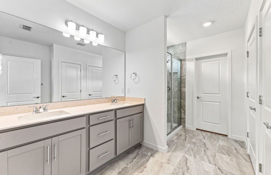 Furnished interior view inside a new home in Seaire, Parrish (Image 6).