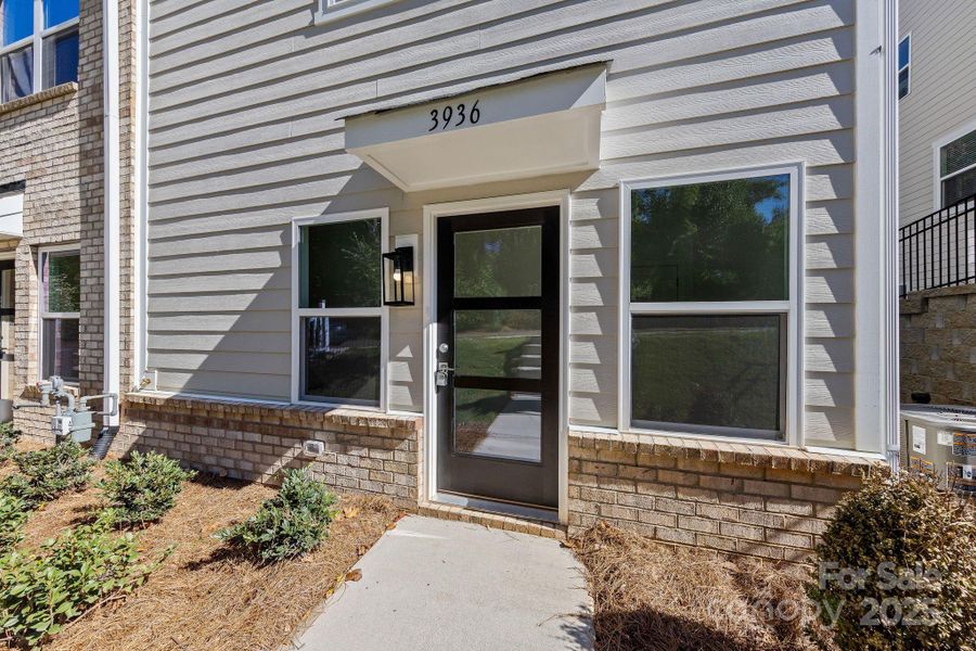 Exterior details and patio area of a home in , Charlotte (Image 17). Exterior details and patio area of a home in , Charlotte (Image 17).