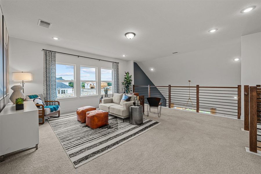 Furnished interior view inside a new home in Barksdale, Leander (Image 15).