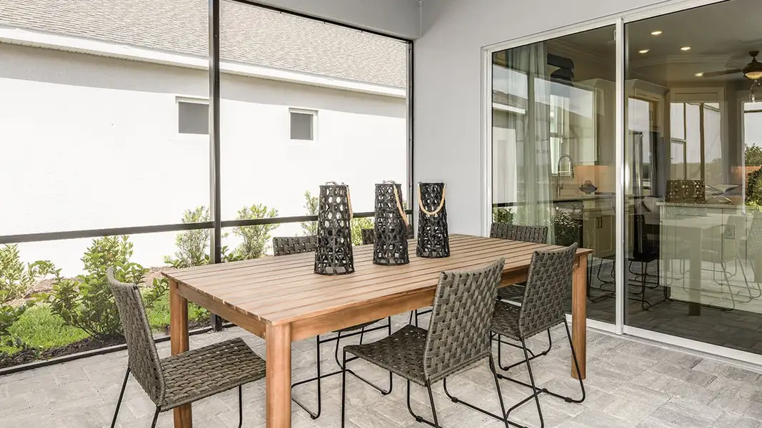 Representative exterior details of a home built from the Lazio by Taylor Morrison in Westview Community Group Page, Kissimmee (Image 4).