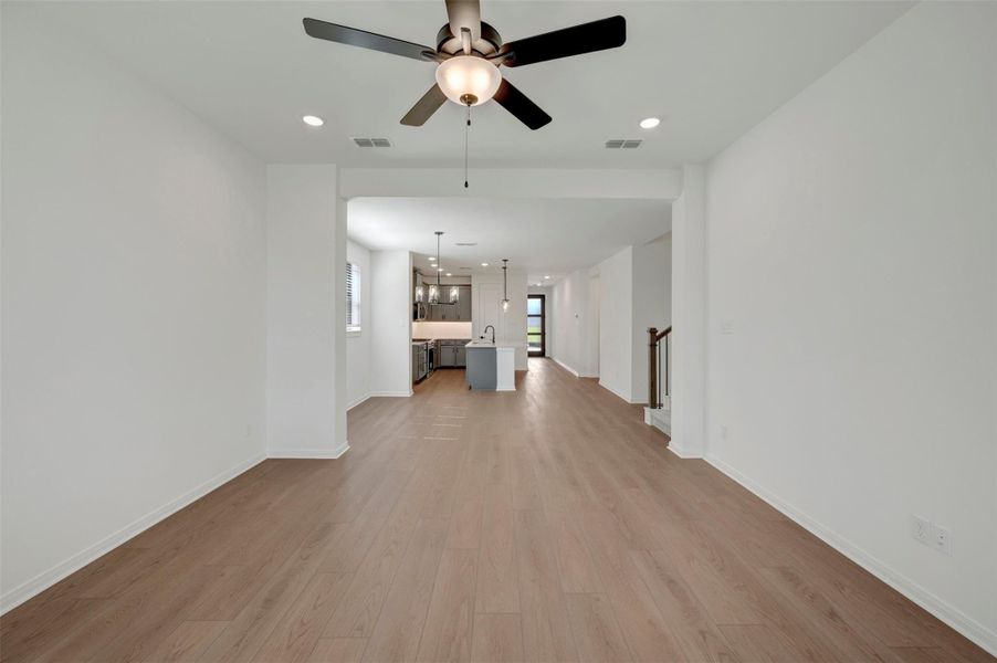 Spacious, unfurnished interior of a new home in Austin Point - Terrace Collection, Richmond (Image 15). Spacious, unfurnished interior of a new home in Austin Point - Terrace Collection, Richmond (Image 15).