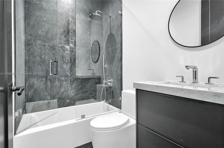 Furnished interior view inside a new home in , Miami (Image 16). Furnished interior view inside a new home in , Miami (Image 16).