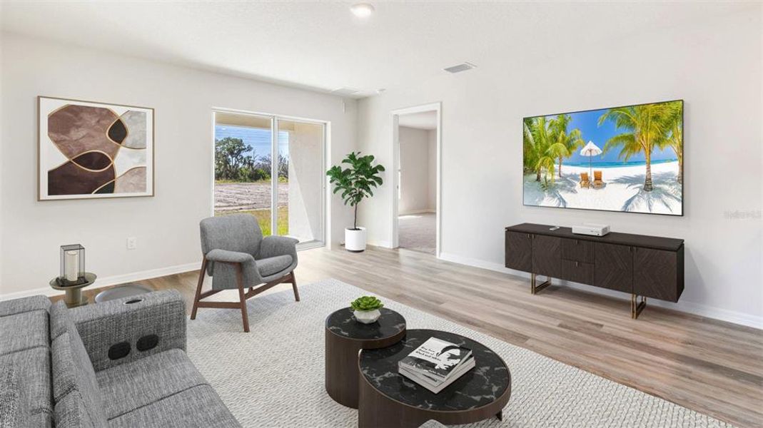 Furnished interior view inside a new home in Bella Lago, Parrish (Image 16).